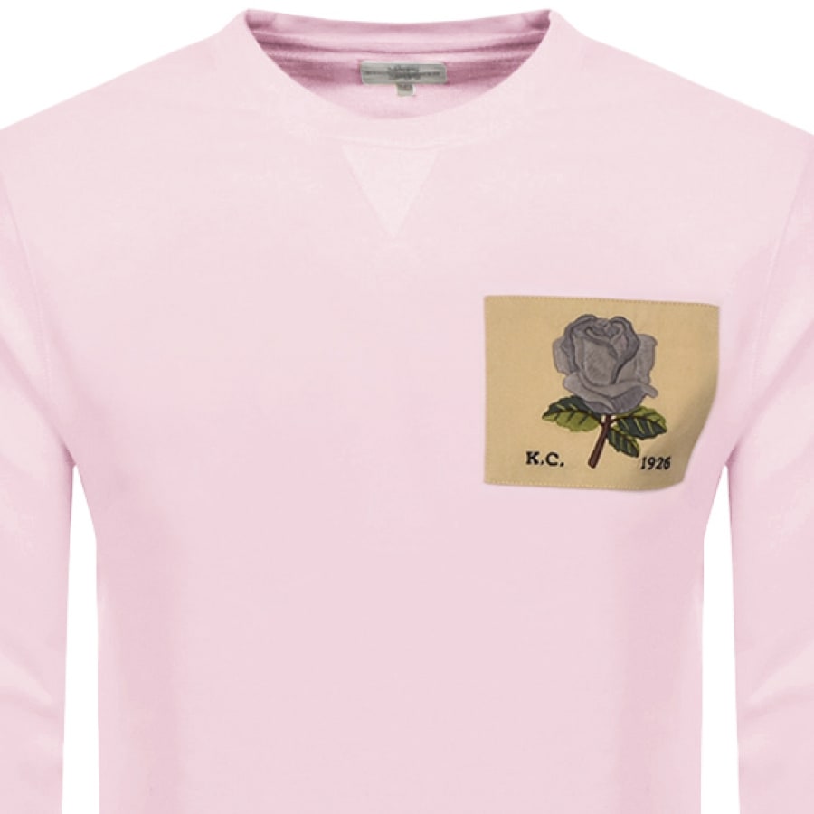 Alternative Image for ProductKent And Curwen 1926 Icon Sweatshirt Pink2